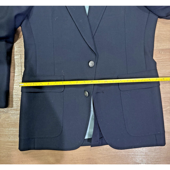 Hart Schaffner & Marx Jack Nicklaus Golden Bear Navy Blue Sports Coat Blazer 38R - Picture 14 of 16